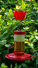 Load image into Gallery viewer, Hummingbird visiting a feeder near Hummingbird Haven at Wild Indigo Forest Farm